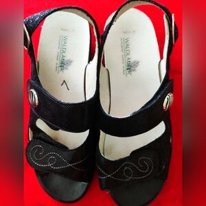 Waldlaufer Zander Womens 7 Ortho Comfort Backstrap Sandals...New
